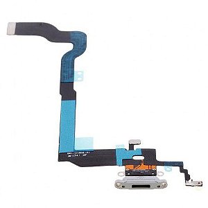 Flex Conector Carga Dock Usb Microfone Iphone X