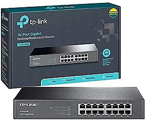 Switch 16 Portas 10/100/1000Mbps TL-SG1016D - Tplink