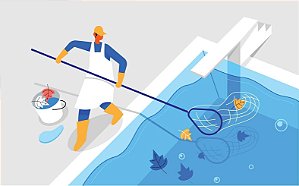 Limpeza de Piscinas Residenciais e Comerciais