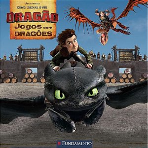 Livro Como Treinar O Seu Dragão - Jogos Com Dragões (Dreamworks)