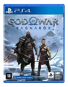 God Of War Ragnarok Ps4 Game Físico Dublado Português Br (Recondicionado)