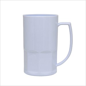 Caneca de Chopp de Polimero Branco