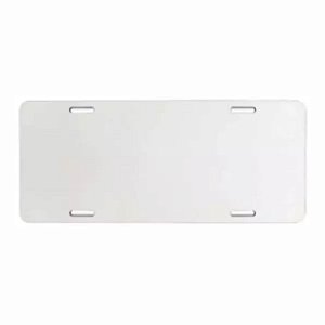 Placa de Carro de MDF 3mm - 27,5x12cm
