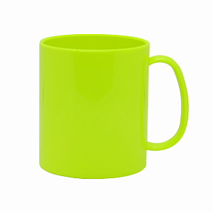 Caneca de Polímero - Amarelo Limão