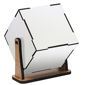 Cubo Giratorio 6fotos MDF 6MM/3MM