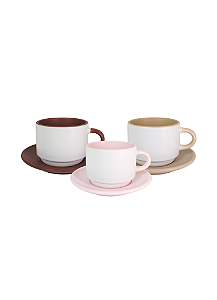 Xícara cerâmica 90 ml Petit Fosca