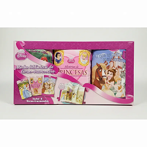 Disney Livro Travesseiro Box Com 3