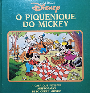Livro Historias Clássicas da Disney O Piquenique do Mickey