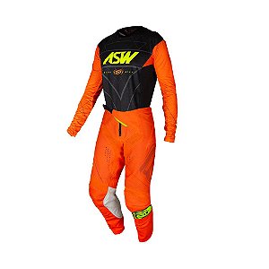 Conjunto ASW Podium Vertice 21 Laranja/Preto