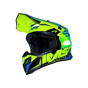 Capacete IMS Extreme Verde Fluorescente