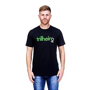 Camiseta Adulto ES TRILHEIRO Wide Open - Preto