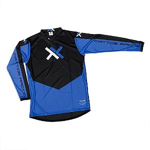 Camisa Mattos Racing Atomic Azul/Preto