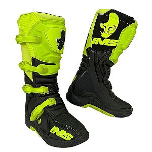 Bota IMS Factory Amarelo Fluor/Preto