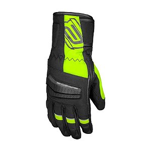 Luva ASW Adventure Preto/Amarelo Fluor