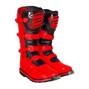 Bota ASW Vermelho/Preto