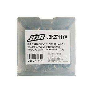Kit Parafuso Plastic Pack YAMAHA YZF250/450 WRF250/450 JDR
