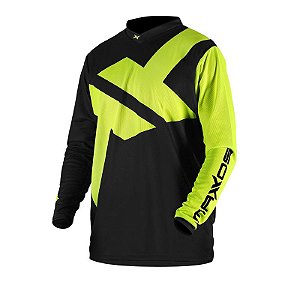 Camisa Mattos Racing Infantil Icon 23 Amarelo Fluor