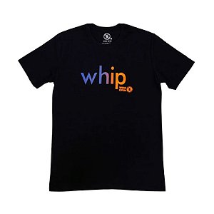 Camiseta Adulto ES WHIP Wide Open - Preto