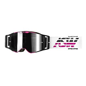 Óculos ASW A3 Triple Branco/Rosa/Preto