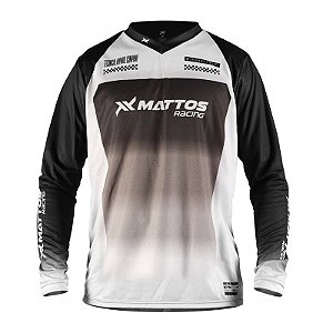 Camisa Mattos Racing Creation Preto/Cinza