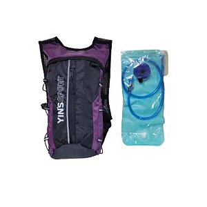 Mochila De Hidratação 2L Poliester Yins Sport
