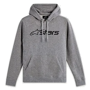 Moletom Alpinestars Blaze V3 Hoodie Cinza Claro / Preto