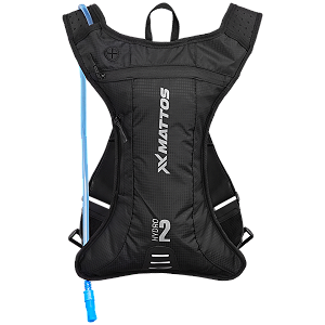 Mochila Bolsa de Hidratação Mattos Racing Hidro2 - Preto
