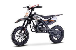 Moto MXF Ferinha 49cc Sem Partida Elétrica 2T - Laranja