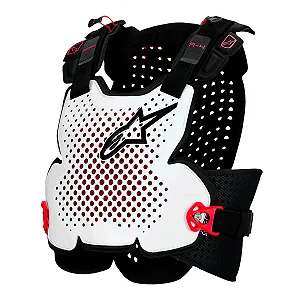 Colete Alpinestars A4 Plasma Chest Protector - Preto - M/L