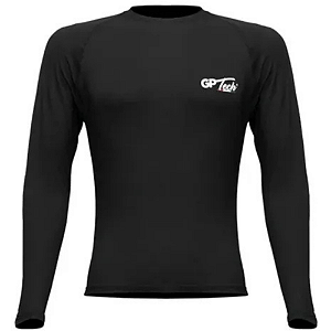 Segunda Pele Blusa Masculina GP Tech Preta - SPBMGPT