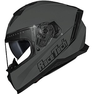 Capacete Race Tech Volt Monocolor Nardo Cinza