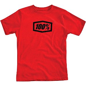Camiseta 100% Essential Vermelho Tam. G