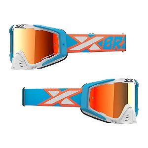 Óculos XBRAND EKS-S (S-SERIES) Espelhado Azul/Laranja
