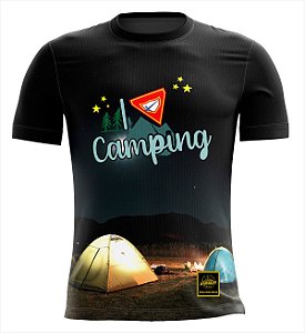 Camiseta Masculina Desbravador I Love Camping - DBV 010