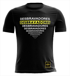 Camiseta Masculina Desbravador Triângulo Escrito - DBV 015