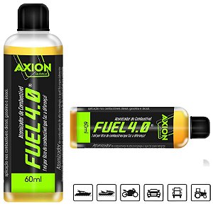 FUEL 4.0 - Atomitizador e Revitalizador de Combustíveis 24und de 60ml: GASOLINA - ETANOL - DIESEL