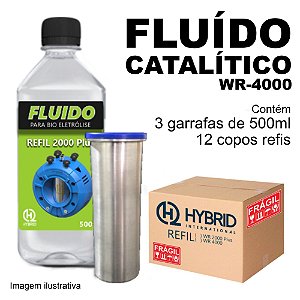 13 FLUÍDO CATALÍTICO para reator de hidrogênio equipamento WR4000-R 12 unds