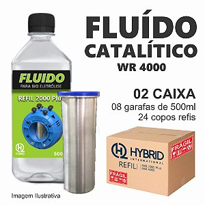 13 FLUIDO CATALÍTICO para reator de hidrogênio equipamento  WR4000-R 24 unds