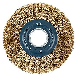ESCOVA DE AÇO CIRCULAR  6″ x 3/4″