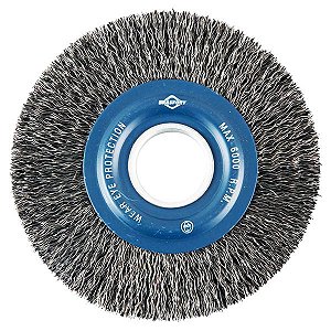 ESCOVA DE AÇO CIRCULAR 6″ x 3/4″