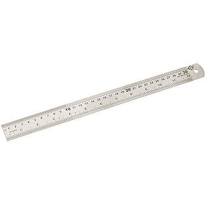 REGUA EM AÇO INOX 100CMX40