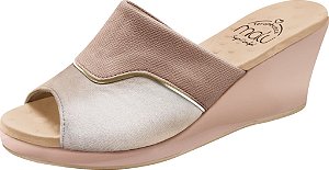 Tamanco anabela confortavel Clearance