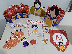 Kit Festa Infantil Chapeuzinho Vermelho 178 Pças - Ateliê Festa e