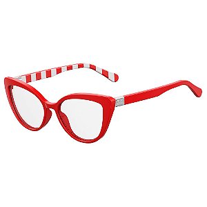 Armação para Óculos Moschino Love MOL500 C9A / 54 - Vermelho