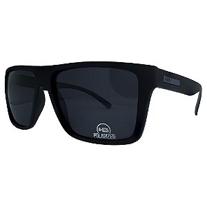 Óculos de Sol HB Floyd - 56 Preto Fosco - Polarizado