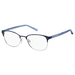 Armação para Óculos Tommy Hilfiger TH 1749 FLL - 53 Azul