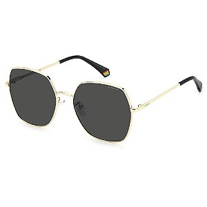 Óculos de Sol Polaroid Pld 6178/G/S RHL - 58 Dourado