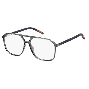 Armação de Óculos Tommy Hilfiger TJ 0009 KB7 - 57 Cinza
