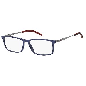 Armação de Óculos Tommy Hilfiger TH 1831 FLL - 55 Azul