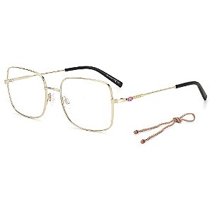 Armação de Óculos M Missoni - Mmi 0083 J5G - Dourado 54